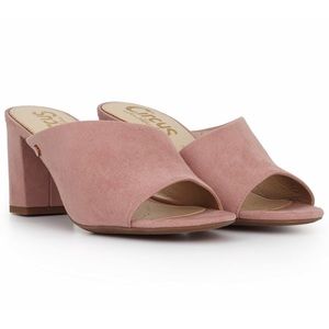 Suzanna Block Heel Mule Sandal